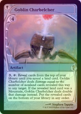 MTG MB2 ゴブリンの放火砲/Goblin Charbelcher foil