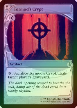 トーモッドの墓所 未来予知枠 foil mtg ミステリーブースター2