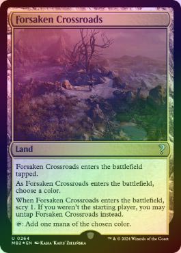 見捨てられた交差路　Forsaken Crossroads foil FOIL】【英】見捨てられた交差路/Forsaken Crossroads[土地U