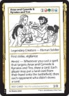 ڱѡAnax and Cymede & Kynaios and Tiro[Play Test Card][¿C]MB2