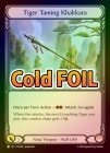òʡEXCold FoilաԱѡ[Ǧ]׼μ /[Ninja]Tiger Taming Khakkara [P]ԥץǡ