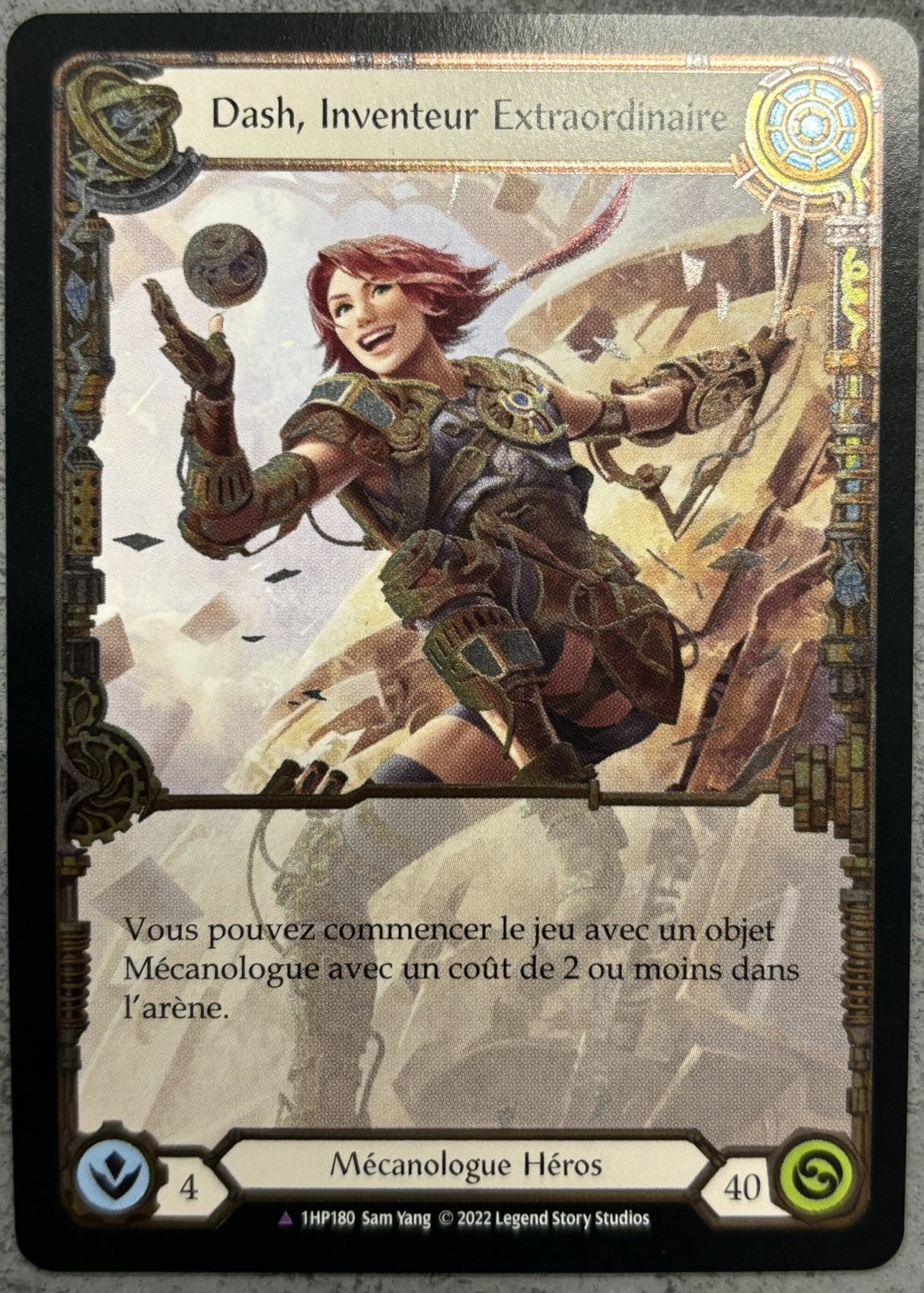 Cold Foil》《イタリア語》[Mechanologist]Dash, Inventor