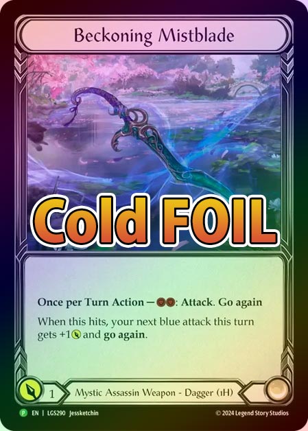Cold Foil》《英》[神秘・暗殺者]招き寄せの霧刃 /[Mystic Assassin