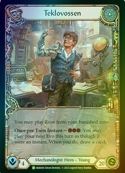 ���ò��ʡ�����EX����Rainbow Foil��[Mechanologist]Teklovossen [P]�ԥץ����ǡ�