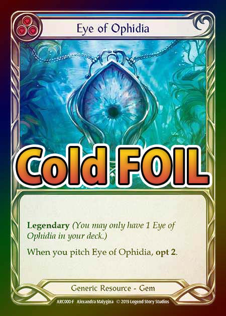òʡEXCold Foil[Generic]Eye of Ophidia [F]ARC-ǡբݥ2%