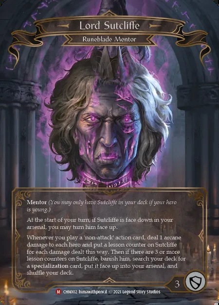 òʡEX-[Runeblade Mentor]Lord Sutcliffe [M]ԹۺѥǥåϿ