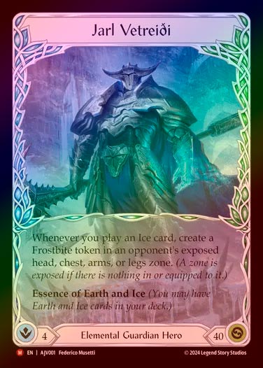 Jarl Vetreidi ヤール・ヴェトレディ デッキ CC 新品 FaB アーモリー