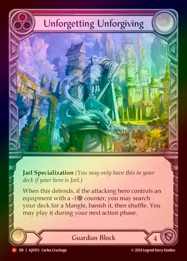 ��Rainbow Foil�աԱѡ�[����]�ɲ����줷�丷/[Guardian]Unforgetting Unforgiving [M]��AJV��