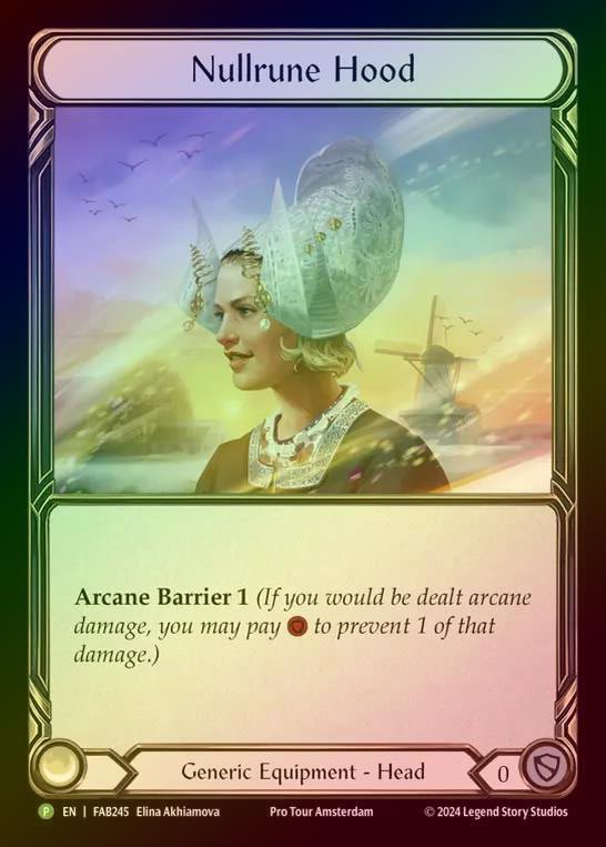Nullrune 装備4種セット Pro Tour Amsterdam
