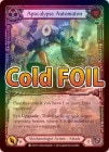 ��Cold Foil�աԱѡ�[Mechanologist]Apocalypse Automation [P]�ԥץ����ǡ�