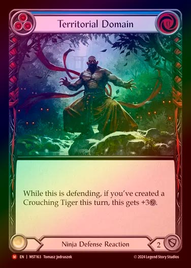 òʡEXRainbow FoilաԱѡ[Ǧ]ĥ /[Ninja]Territorial Domain [M]MST
