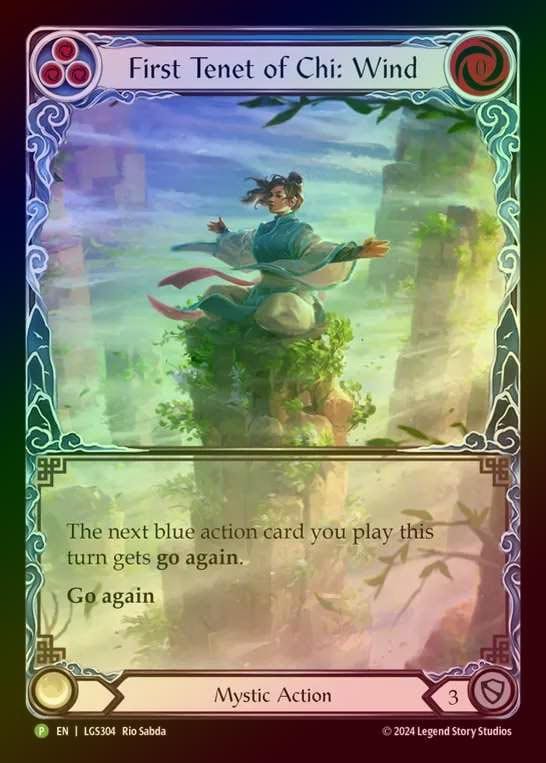 Rainbow Foil》《英》[神秘]気の教義の一：風 /[Mystic]First Tenet of