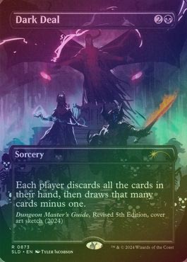 FOIL】【英】闇取引/Dark Deal[黒P]【SLD】 | プロモ・プレリリース系