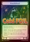 Cold Foil[Brute]Knucklehead[P]ԥץǡ