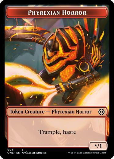 �ڱѡۥե����쥯�����󡦥ۥ顼�ȡ�����/Phyrexian Horror token[��T]��ONE��