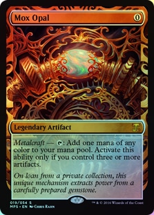☆全面光沢☆【FOIL】【英】オパールのモックス/Mox Opal[無色MR]【MPS