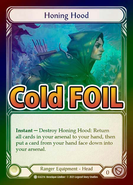 òʡEXCold Foil[Ranger]Honing Hood [C]ELE-ǡ