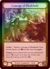 ��Gold Foil��[Warrior]Courage of Bladehold[P]�ԥץ����ǡ�[��ʪ�̿� ͭ]