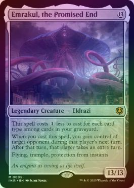 FOIL】【英】約束された終末、エムラクール/Emrakul, the Promised End[無色MR]【INR】 | モダン以下・特殊セット,特殊 セット 一覧（統率者 等）,イニストラードリマスター,FOIL(通常・ボーダーレス),神話レア・レア | BLACK FROG（ブラックフロッグ） |  MTG / FABシングル
