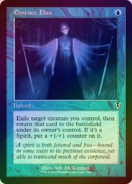FOIL】【英】本質の変転/Essence Flux[青C]【INR】[旧枠] | モダン以下