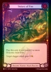 ��Rainbow Foil�աԱѡ�[ε�ϡ����] ��λ���/[Draconic Warrior]Sisters of Fire[C]��HNT��