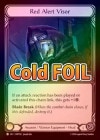 ��Cold Foil�աԱѡ�[�Ż���/���] �۵޷ٲ��Х�����/[Assassin/Warrior]Red Alert Visor[C]��HNT��