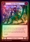���ݥ����10��Ը������Rainbow Foil�աԱѡ�[����] ��Ťζ���/[Generic]Dual Threat [M]��HNT��