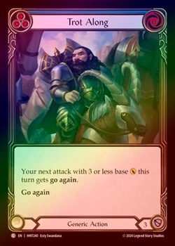 ☆SALE☆《Rainbow Foil》《英》[汎用] 共走り/[Generic]Trot Along[C
