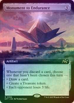 FOIL】【英】忍耐の記念碑/Monument to Endurance[無色R]【DFT】[拡張