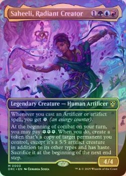 FOIL】【英】光輝の創造者、サヒーリ/Saheeli, Radiant Creator[多色MR