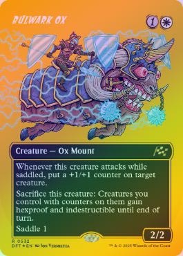 �ڥե������ȥץ쥤��FOIL�ۡڱѡ����ɤ�ͺ��/Bulwark Ox[��R]��DFT��[�ܡ������쥹]