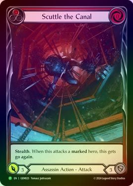 ��Rainbow Foil�աԱѡ�[�Ż���] ��ϩ������/[Assassin]Scuttle the Canal[��][P]�ԥץ����ǡ�