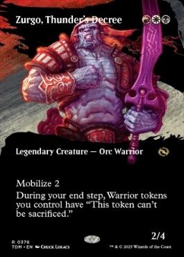 �ڱѡ�����۹𡢥��르/Zurgo, Thunder's Decree[¿��R]��TDM��[�ܡ������쥹]