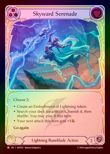 Rainbow Foil》《英》[稲妻・ルーン剣士]天空のセレナーデ