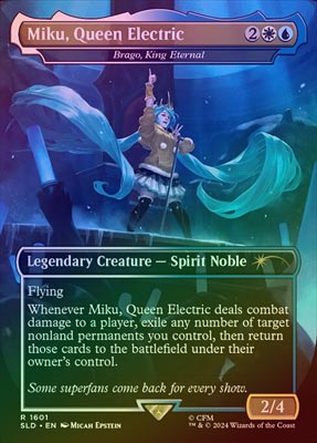 FOIL】【英】電子の女王、ミク/Miku, Queen Electric/[永遠王