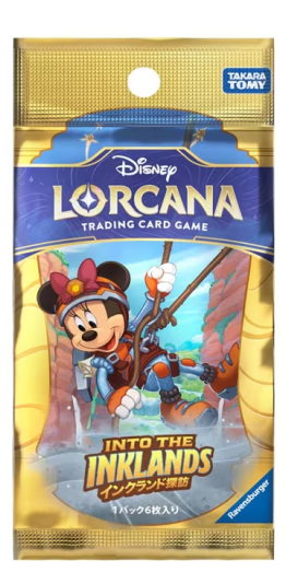 最安値　Disney ロルカナ ブースターパック インクランド探訪 3BOX ディズニー・ロルカナ・TCG 日本語版 INTO THE INKLANDS インク