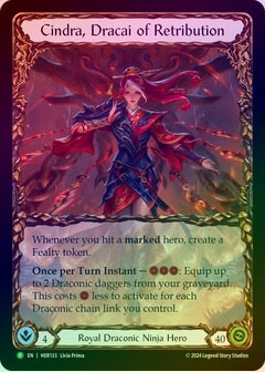 Rainbow Foil》《英》[竜系・忍者] 報復のドラカイ、シンドラ