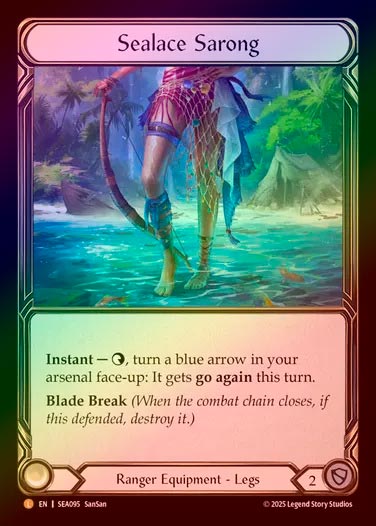 ☆SALE☆《Rainbow Foil》《英》[レンジャー] 潮織のパレオ/[Ranger