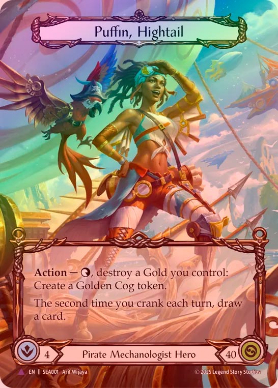 Cold Foil】疾風疾駆、パフィン [Marvel] Cold Foil】疾風疾駆