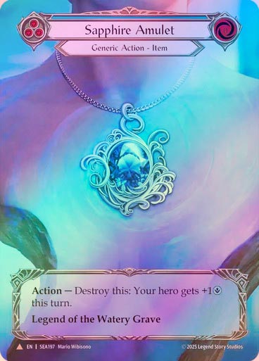 サファイアのアミュレット/Sapphire Amulet トレジャーパック