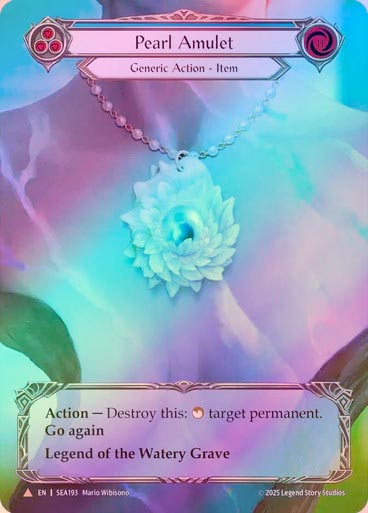 Cold Foil》《英》[汎用] 真珠のアミュレット/[Generic]Pearl Amulet 