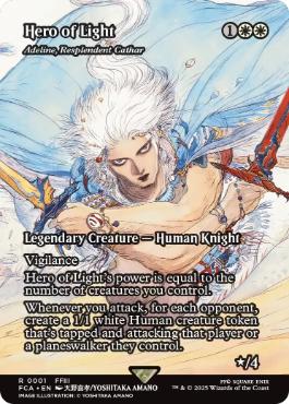 MTG 光の英雄 輝かしい聖戦士、エーデリン 日本語 foil 2枚セット 輝かしい聖戦士、エーデリン (Adeline, Resplendent Cathar