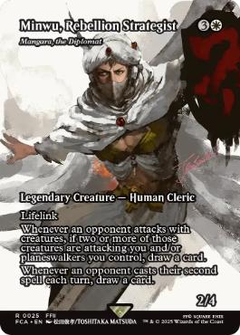 ڱѡȿ𷳤λšߥ/Minwu, Rebellion Strategist[򴱡ޥ󥬥/Mangara, the Diplomat][R]FCA