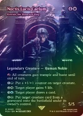 ��FOIL�ۡڱѡۥΥ��ƥ������륷�����������/Noctis Lucis Caelum[���Ԥ�����������ꥹ/Kenrith, the Returned King][��R]��FCA��