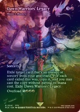 【美品Foil】MTG 暁の戦士の遺産/ミジックスの熟達 継承史 神話レア FOIL】【英】暁の戦士の遺産/Dawn Warriors' Legacy[ミジックスの熟達