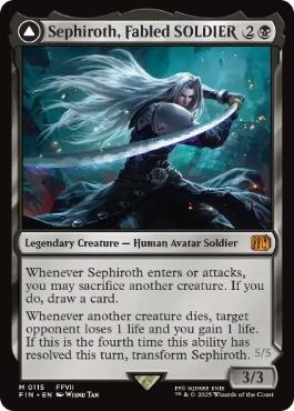 威名のソルジャー、セフィロス 英】威名のソルジャー、セフィロス/Sephiroth, Fabled SOLDIER