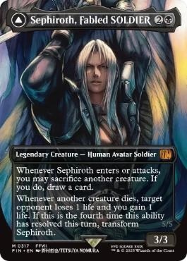 激安正規品 英】威名のソルジャー、セフィロス/Sephiroth, Fabled SOLDIER マジック：ザ・ギャザリング