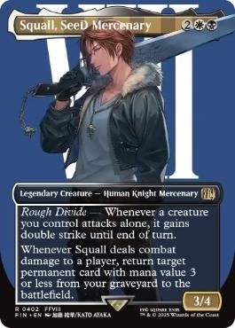【未使用】Seedの傭兵、スコール　Squall,SeeD Mercenary ミントモール / MINT GAMES MTG(東日本橋) / 【FIN】【JPN