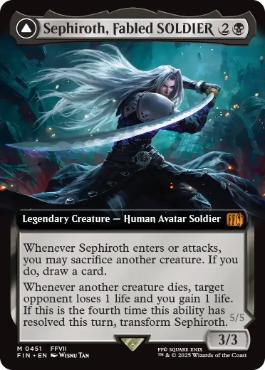 威名のソルジャー、セフィロス　拡張 ミントモール / MINT GAMES MTG(東日本橋) / 【FIN】【JPN