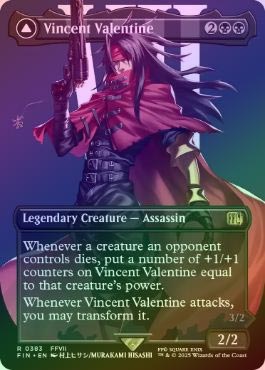 MTG ヴィンセント・ヴァレンタイン FIN 拡張 英語版FOIL FOIL】【英】ヴィンセント・ヴァレンタイン/Vincent Valentine